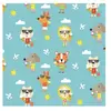 GENERIQUE Tissu coton Dashwood Summer Fun animaux vendu au mètre(...) - Bleu (52)