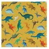 GENERIQUE Tissu coton Dashwood Jurassic sur fond jaune vendu au mètre(...) -