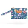 Trousse Christian Lacroix Lidia 3 Navy Acid Flowers