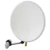 AXITRONIC Parabole acier 60cm blanche avec lnb Cae KIT60AC3