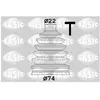 Jeu de soufflets, arbre de transmission SASIC SAS1904008