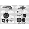 390003Kit Dist. Pompe A Eau
