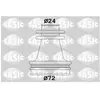 Sasic Jeu de joints-soufflets, arbre de commande 4003462
