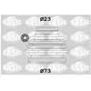 Jeu de soufflets, arbre de transmission SASIC 9004631