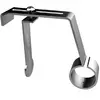 Trim&Tram Support tringle rideau sans perçage coffret volet roulant - Nickel