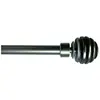 SECODIR Soho - Kit tringle extensible ø 16/19mm 110 à 210 cm Coloris - Nickel mat
