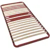 Sommier cadre métal à lattes 5 zones 4 cm Morpho, BULTEX 90 x 200 cm 