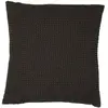 3S. x Home Coussin coton Maia Noir Carbone