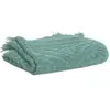 3S. x Home Maison Vivaraise Serviette Invite Zoe Vert de Gris 30 X 50