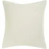 3S. x Home Taie d'oreiller coton stonewashed Vivaraise Zeff 65x65 cm