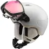 Casque de ski avec visière JULBO Globe Evo (Beige- REACTIV 1-3 High Co...