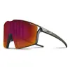 Julbo Edge Lunettes de Soleil, Kaki/Noir, Taille Unique Mixte
