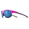 Lunettes Julbo Split rose noir avec verres Spectron 3 bleu