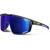 Julbo - Lunettes de soleil - Fury Noir/Bleu Reactiv 1-3 High Contrast 