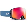Masque Julbo Launcher bleu avec lentille miroir Spectron 2 rose