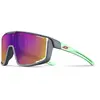 Lunettes Julbo Fury S gris vert menthe avec verres Spectron 3 lilas enfant