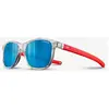 Lunettes Julbo Turn 2 cristal brillant avec verres miroir Spectron 3 bleu enfant