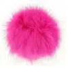 Non communiqué Pompons fausse fourrure - 10cm de diamètre - Unic(...) - 112 Rose