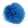 Non communiqué Pompons fausse fourrure - 10cm de diamètre - Unic(...) - 135 Bleu