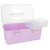 GENERIQUE Boîte de Rangement CARE & CREAT (26,5cm x 16cm x 14cm)(...) - Violet