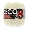 Distrifil Coton à Crocheter Deco 8M Color : Blanc (Blanc Dore)