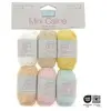 Lot de 6 Mini Pelotes Câline 10g Trimits - Idéal pour l'Amigurumi et l...