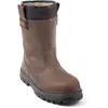 MAX OUTIL Bottes Fourrées KAMA S3 CI en cuir marron Embout et semelle acier-44