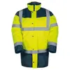 SINGER SAFETY Parka Haute Visibilité PALERME Taille XL Coloris Jaune/Bleu Marine - PALERME04