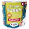 Aladine Boîte de 17 tampons Stampo Funny - Dinosaures