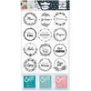 Aladine Tampon Stamp with Love Couronnes expressions