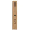Lov'FROG Brosse à Dent Bambou Charbon Actif Adulte Motif Coeur