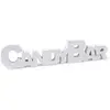 NO NAME Décoration de table - CandyBar - Blanc - 27 cm - Décoration de fête - Intérieur