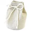 Lot de 4 ballotins Sacs Marins en toile - Ivoire