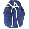 Lot de 4 ballotins Sacs Marins en toile, bleu Roya