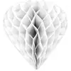 Coeur à suspendre 30cm, Blanc