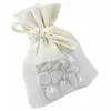 Bourses - DESTOCKAGE - Toile & Tissu métallisé - Argent