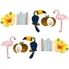 Sachet 10 confettis de table Tropiques