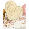 puzzle bois forme coeur livre d'or - hobi dek0012