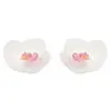 HOBI 2 bougies flottante orchidée - Blanche - Diamètre 7.2 cm.
