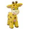 HOBI GIRAFE EN RÉSINE 5.3X3X3CM BLANC