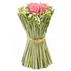 compo rose fleurs séchées dans gerbe 11x8cm rose - hobi fde136ro