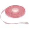 1 rouleau de ruban satin rose simple face.