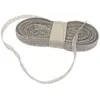 Ruban satin brillant 10m, Argent