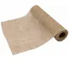 Chemin de table en Toile de Jute tissage LARGE 3m, naturel