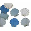 Non communiqué 8 confettis de table coquillage st jacques bois 3.5 cm - hobi dek0929