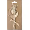bouquet fleurs séchées brin de lavande 18cm nature - hobi fde171na