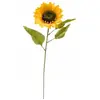 Fleur artificielle - JOUR DE FETE - Tournesol - 75 cm - Décoration intérieure - Jaune