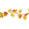 RueDeLaFete guirlande artificielle feuilles érable 1.70m orange - hobi fgu4012o