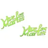 Confettis de table, VIVE LES MARIES vert menthe