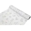 chemin de table c?ur organza Couleur - blanc